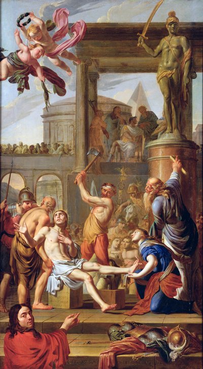 The Martyrdom of St. Adrian, 1659 by Adrien Sacquespee
